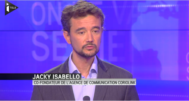 CorioLink sur Itélé